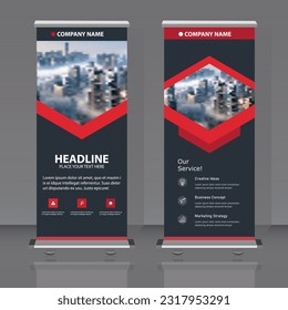 roll, up, banner, template, flyer, design, business, vertical, brochure, mockup, blue, vector, display, cover, stand, card, graphic, print, presentation, ad, abstract, creative, geometric, 
