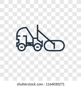 Roll vector icon isolated on transparent background, Roll logo concept