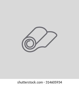 roll of wallpaper icon