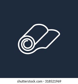 roll of wallpaper icon