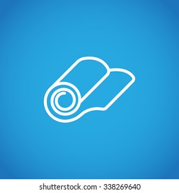 roll of wallpaper icon