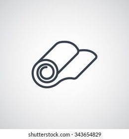 roll of wallpaper icon