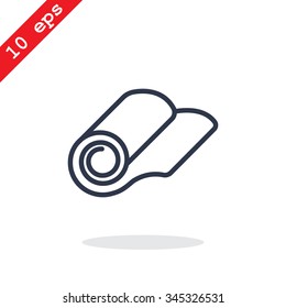 roll of wallpaper icon