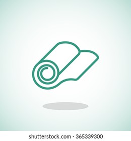 roll of wallpaper icon