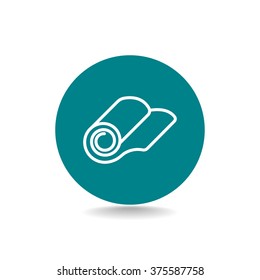roll of wallpaper icon
