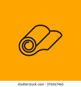 roll of wallpaper icon