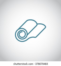 roll of wallpaper icon
