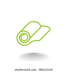 roll of wallpaper icon