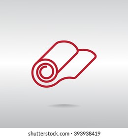 roll of wallpaper icon