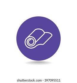 roll of wallpaper icon