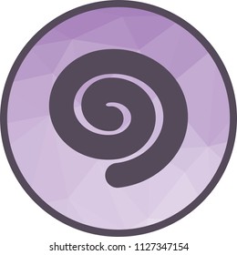 Rolled Bun Icon