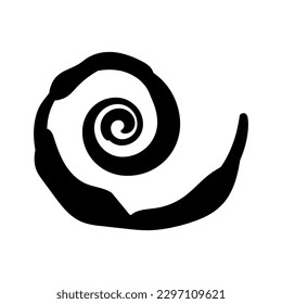 Rolled Paper Flower. 3d paper cut template Vector Illustration. silhouettes for scrapbooking, crafting. Home decor, greeting card Paper Cut Template  Floral black silhouettes for plotter cutting. 