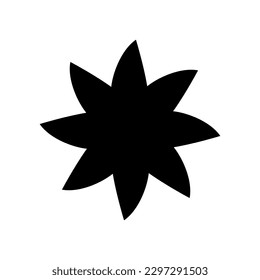 Rolled Paper Flower. 3d paper cut template Vector Illustration. silhouettes for scrapbooking, crafting. Home decor, greeting card Paper Cut Template  Floral black silhouettes for plotter cutting. 