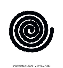 Rolled Paper Flower. 3d paper cut template Vector Illustration. silhouettes for scrapbooking, crafting. Home decor, greeting card Paper Cut Template Floral black silhouettes for plotter cutting Cricut
