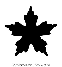 Rolled Paper Flower. 3d paper cut template Vector Illustration. silhouettes for scrapbooking, crafting. Home decor, greeting card Paper Cut Template Floral black silhouettes for plotter cutting Cricut