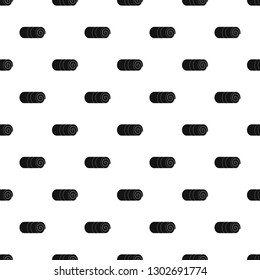 Rolled towel pattern seamless vector repeat geometric for any web design