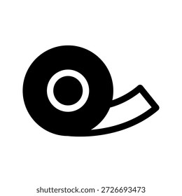 Ilustración de diseño de símbolo de Vector de icono de vendaje de rodillos
