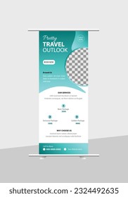 Un banner de rodillos, también conocido como un banner desplegable o de arrastre, es una pantalla publicitaria autocompatible que incluye un banner .