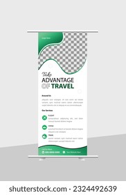 A roller banner, also known as a roll-up or pull-up banner, is a self-supporting advertising display comprising a banner .