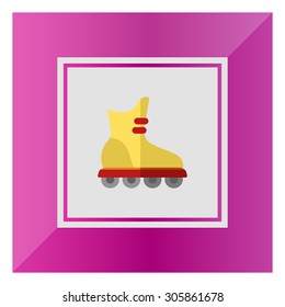Roller blade icon