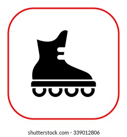 Roller blade icon