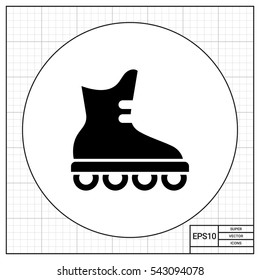 Roller blade icon