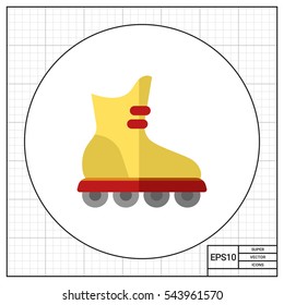 Roller blade icon