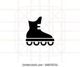Roller blade icon