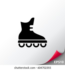 Roller blade icon