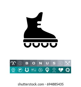 Roller blade icon