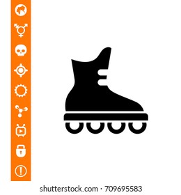 Roller blade icon