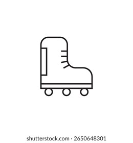 roller blade icon illustration element design