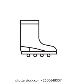 roller blade icon illustration element design
