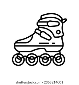 Roller Blade icon in vector. Illustration