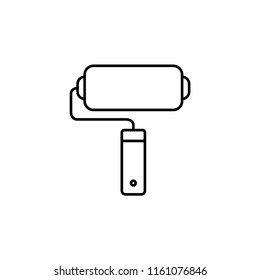 Roller brush icon.