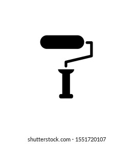 roller brush icon icon outline style template. Trendy style, vector eps 10