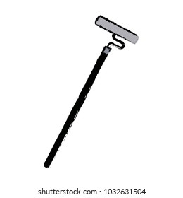 roller brush paint equipment construction icon