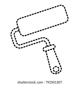 roller brush paint repair tool