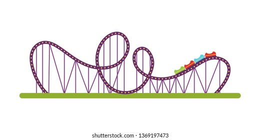 Roller Coaster Drawing High Res Stock Images Shutterstock