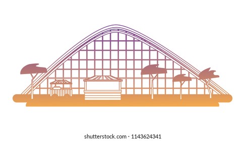 roller coaster icon 