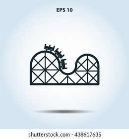roller coaster icon