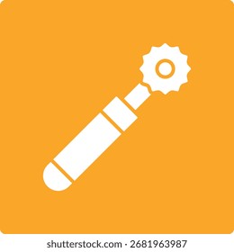 Roller Cutter vector icon. Can be used for printing, mobile and web applications.
