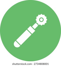 Roller Cutter vector icon. Can be used for printing, mobile and web applications.