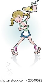 roller girl B