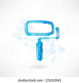 roller grunge icon