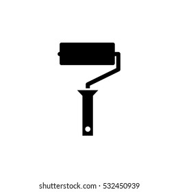 roller icon . Construction tool