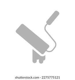 roller icon on a white background, vector illustration