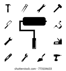 roller icon. Set of construction tools icons. Web Icons Premium quality graphic design. Signs, outline symbols collection, simple icons for websites, web design, mobile app on white background