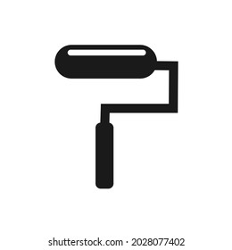 Rollensymbol oder Symboldesign für Wandbemalung