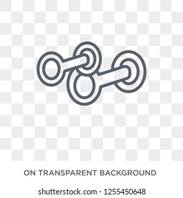 Roller icon. Trendy flat vector Roller icon on transparent background from Gym and fitness collection. High quality filled Roller symbol use for web and mobile